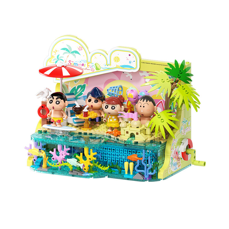 HK610 蠟筆小新-沙灘派對(duì)